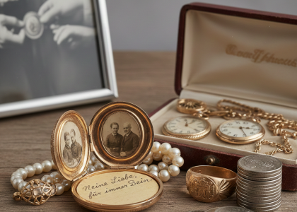 Geerbter Schmuck Gold und Wertgegenstände – eine Geschichte die uns alle betrifft