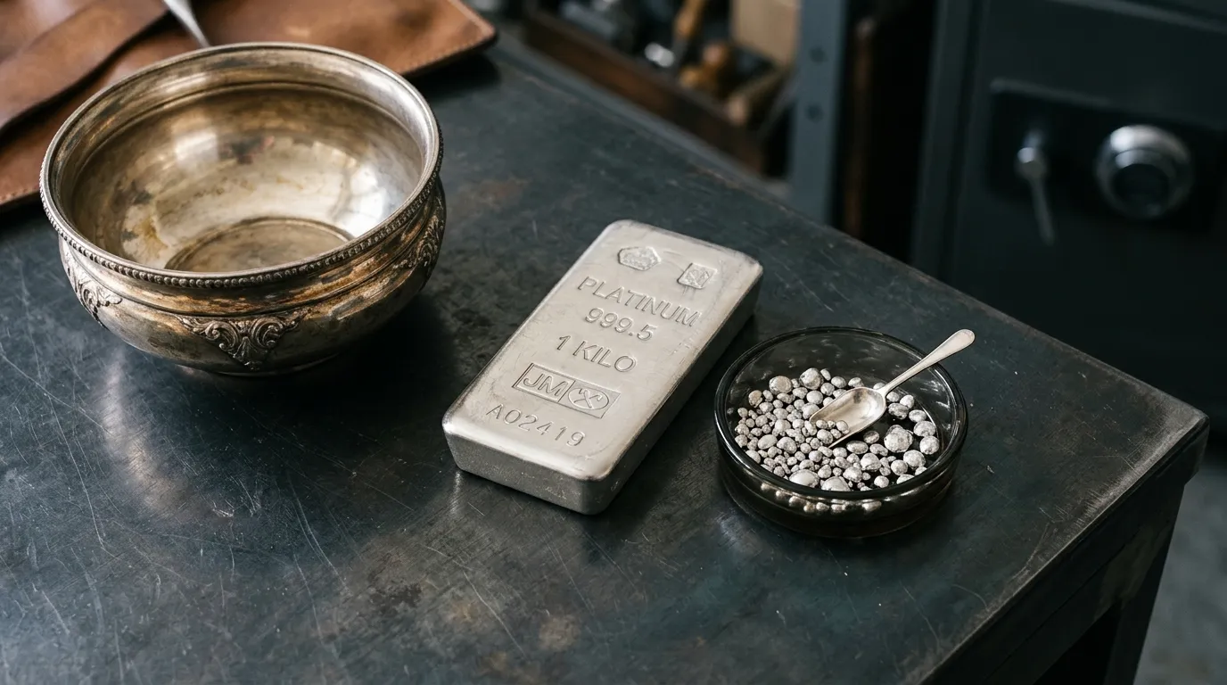 Edelmetall Ankauf Hannover – Silber, Platin und Palladium auf Stahl